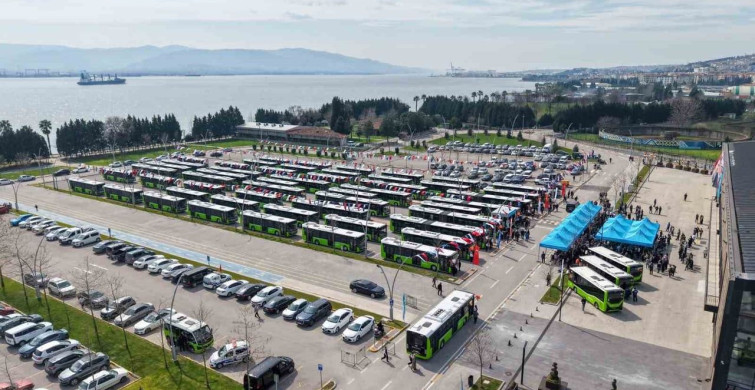Kocaeli'de doğalgazlı otobüsler toplu ulaşımı destekliyor