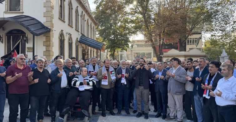 Kocaeli'de Filistin'e Destek Eylemi