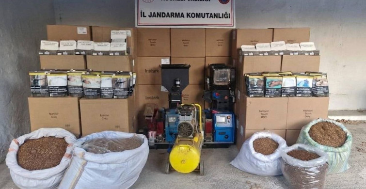 Kocaeli’de kaçakçılık operasyonu: 1 milyon 350 bin liralık kaçak ürün ele geçirildi