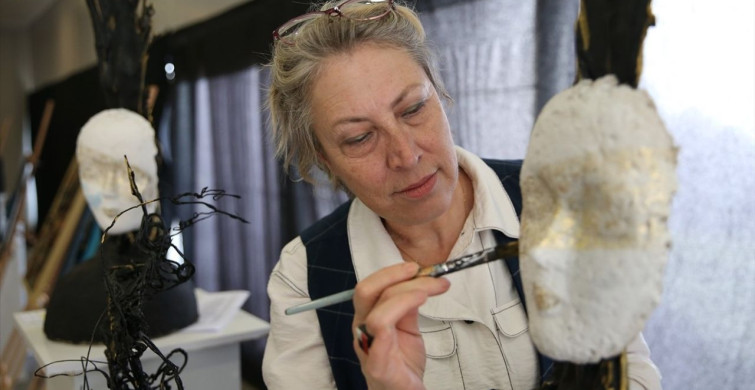 Kocaeli'de Kadın Kooperatifinden Sürdürülebilir Sanat Sergisi