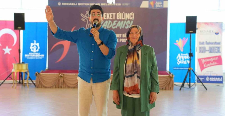 Kocaeli'de kadınlara doğru duruşun püf noktaları anlatıldı