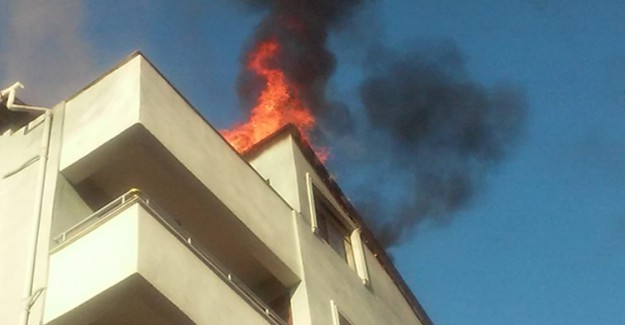 Kocaeli'de Korkutan Yangın
