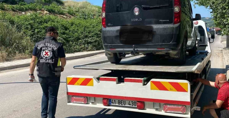 Kocaeli'de Korsan Taksi Operasyonu: Sürücü ve Yolcuya Ceza