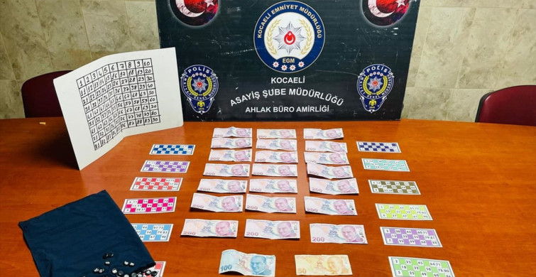 Kocaeli'de Kumar Operasyonu: 7 Kişiye Ağır Ceza Uygulandı