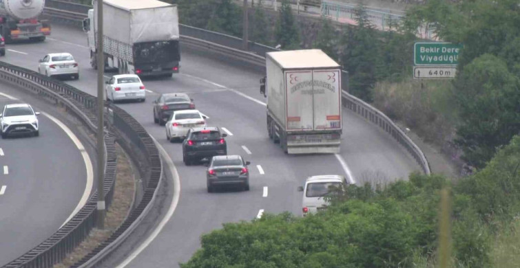 Kocaeli'de Kurban Bayramı Trafiği Akıcı Seyrediyor