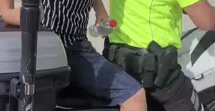 Kocaeli'de polis, sınava girecek öğrenciyi zamanında yetiştirdi