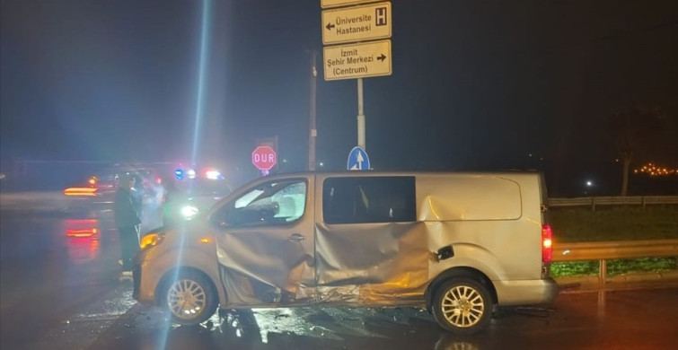 Kocaeli'de Trafik Kazası: 3 Yaralı