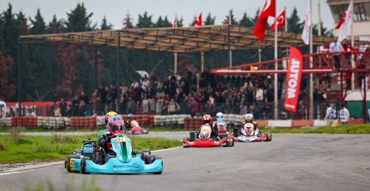 Kocaeli'de Türkiye Karting Şampiyonası 6. Aykında Şampiyonlar Belli Oldu