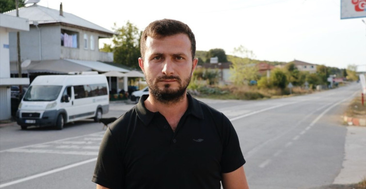 Kocaeli'de Yaya Kazası Güvenlik Kamerasında