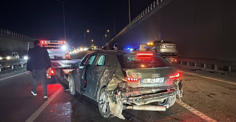 Kocaeli'de Zincirleme Trafik Kazası: 5 Yaralı