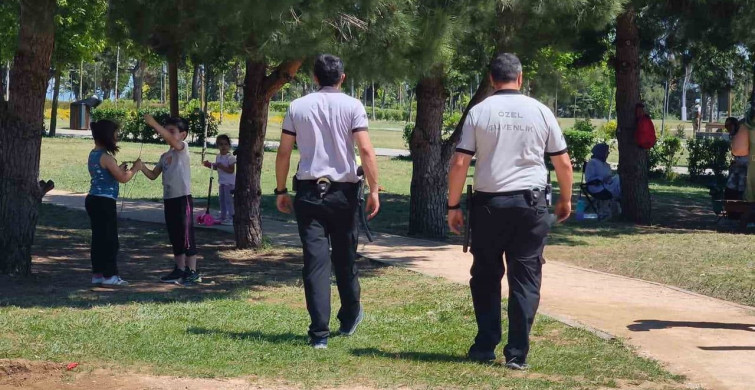 Kocaeli'deki millet bahçelerinde 7/24 güvenlik önlemleri artırıldı