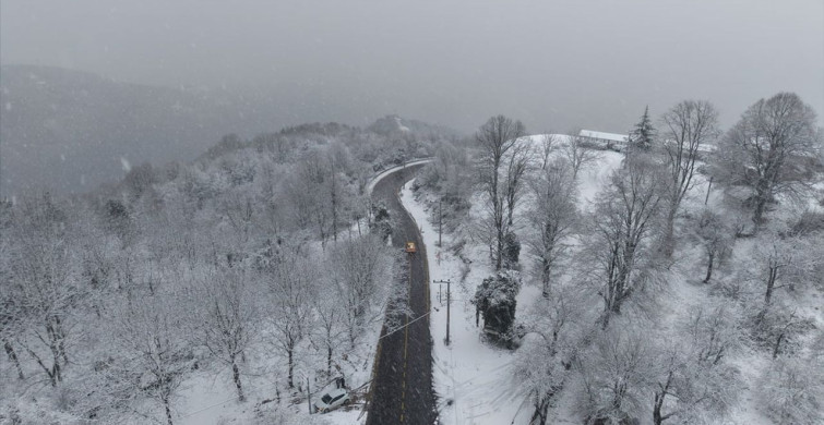 Kocaeli'nin Samanlı Dağları'nda Kış Manzaraları