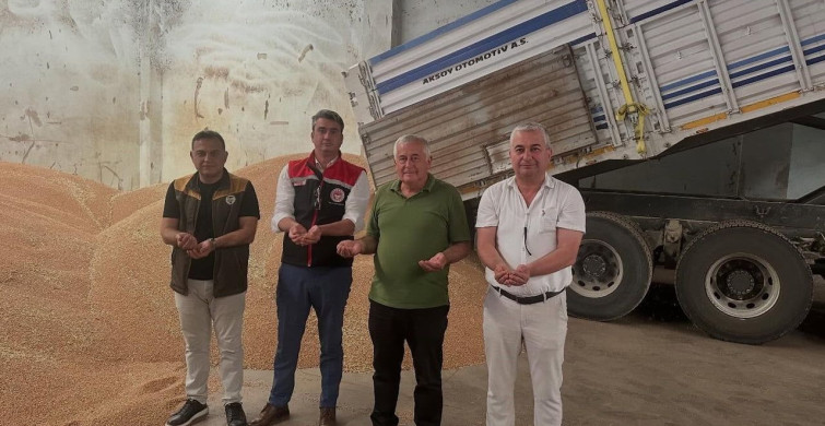 Koçarlı'da İlk Hububat Alımı Yapıldı