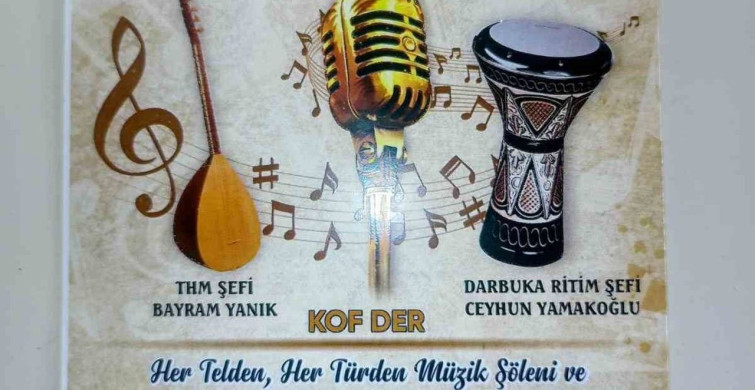 KOF-DER, 19 Haziran'da müzik şölenine davet ediyor