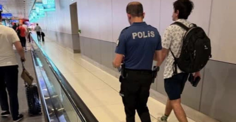 Komedyen Deniz Göktaş havalimanında gözaltına alındı