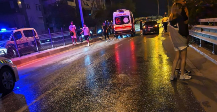 Kontrolden çıkan motosikletin kazasında 20 yaşındaki sürücü hayatını kaybetti