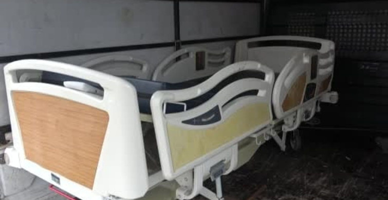 Konuksayar Köyü'nde Evde Bakım Hastalarına Ortopedik Yatak Desteği