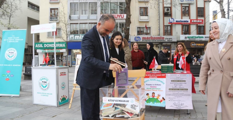 Konya'da Çocuklar İçin Kütüphaneler Kuruluyor