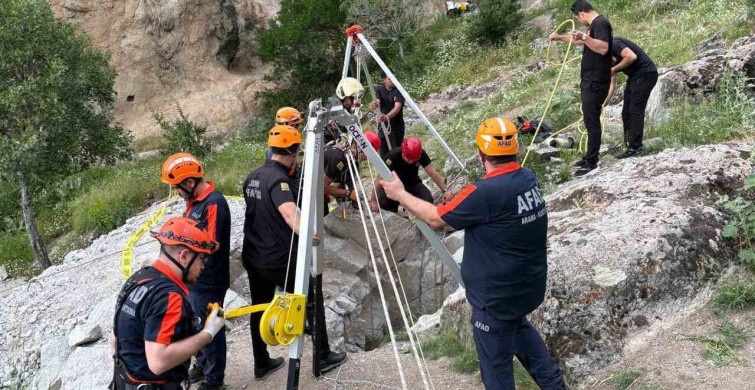Konya’da define ararken yaşamlarını yitiren iki kişinin durumu