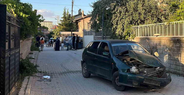 Konya'da ehliyetsiz çocuk sürücünün karıştığı kazada 5 kişi yaralandı