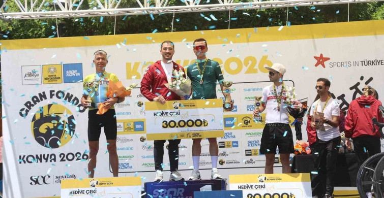 Konya'da granfondo bisiklet yolu yarışı gerçekleştirildi
