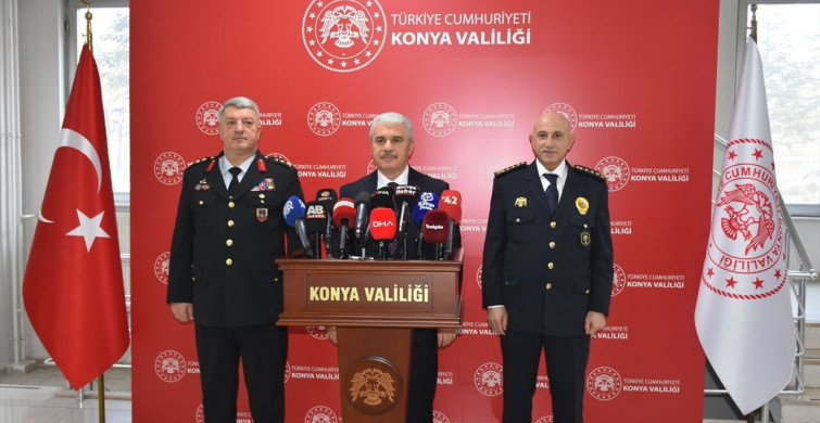 Konya'da Güvenlik ve Asayiş Toplantısı