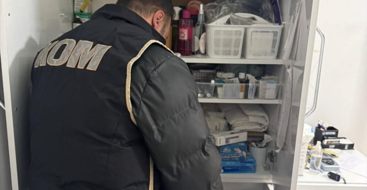 Konya'da Kaçak Klinik Operasyonu
