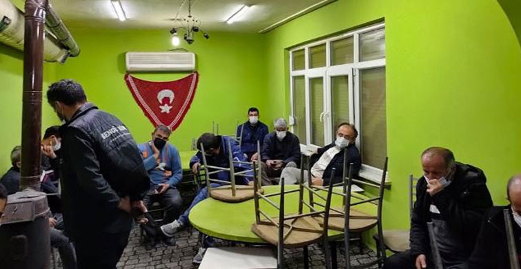 Konya'da Kahvehaneye Çevrilen Eve Baskın