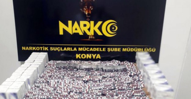 Konya'da Kaynak Makinesine Gizlenmiş Uyuşturucu Bulundu