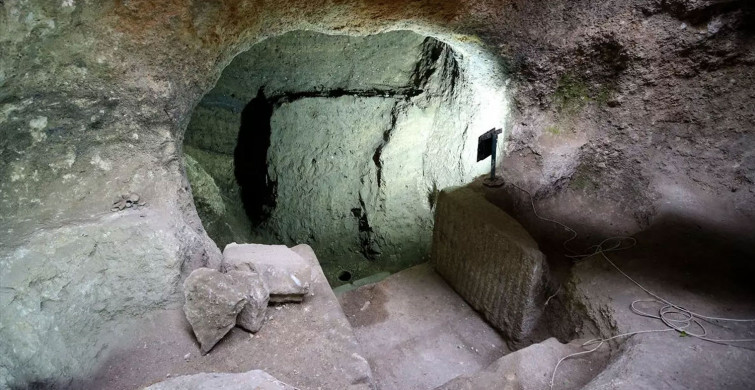 Konya’da keşfedilen yer altı şehri görenleri büyüledi!