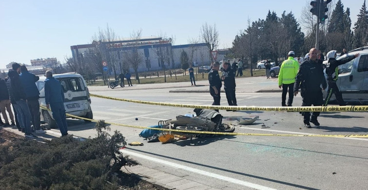 Konya'da Motosiklet Kazası: Kurye Hayatını Kaybetti