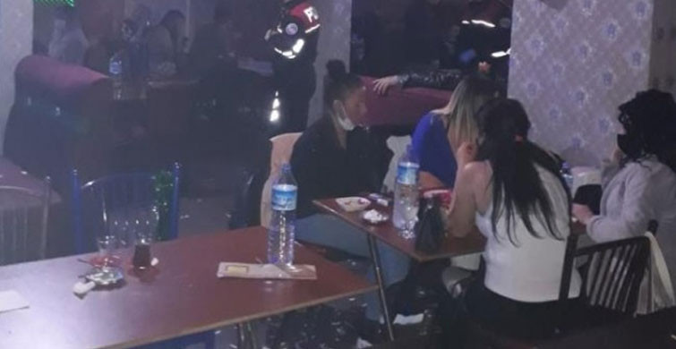 Konya’da Mührü Bozup Eğlence Yapanlar Polise Yakalandı