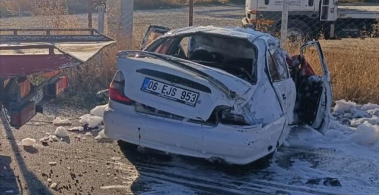 Konya'da Otomobil Devrildi, 5 Yaralı