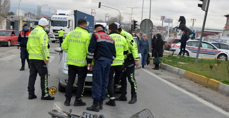 Konya’da Otomobilin Çarptığı Bisiklet Sürücüsü Ağır Yaralandı