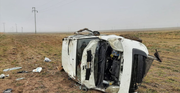 Konya'da Trafik Kazası: 1 Ölü, 2 Yaralı