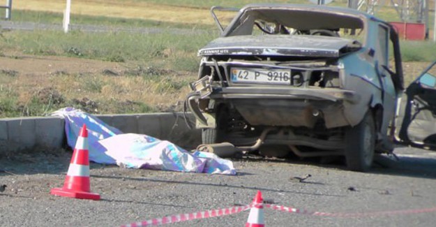 Konya’da Trafik Kazası: 1 Ölü, 2 Yaralı