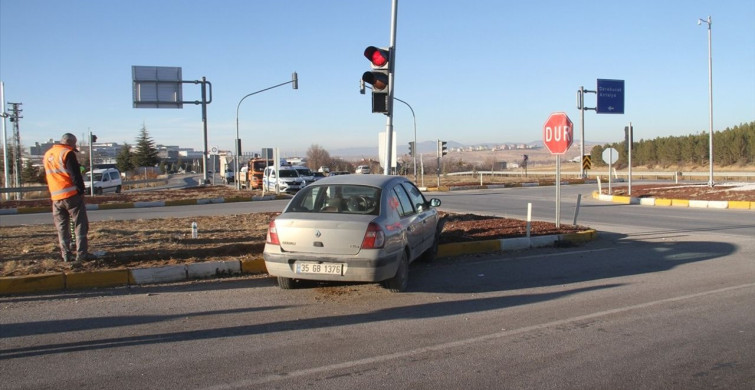 Konya'da Trafik Kazası: İki Yaralı