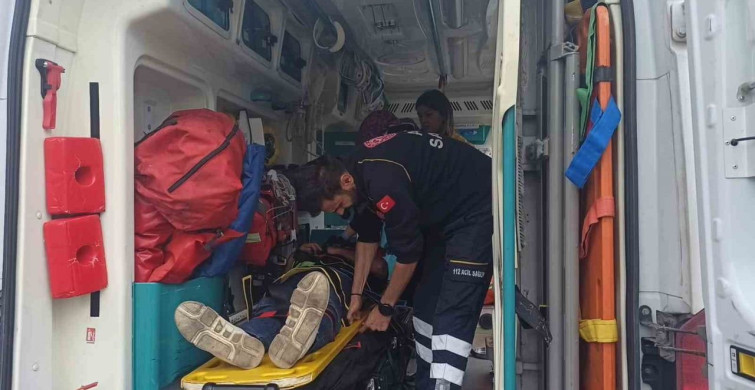 Konya'da Trafik Kazası: Motosiklet Sürücüsü Yaralandı