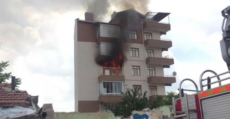 Konya’da Yangın Paniği Yaşandı