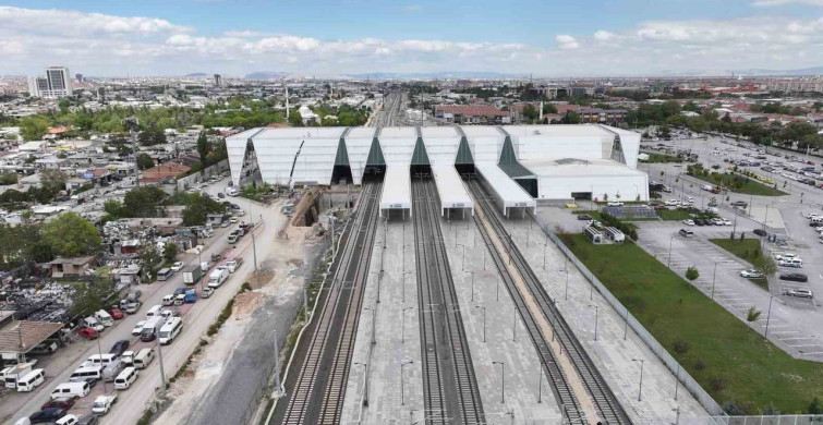 Konya'da Yeni Raylı Sistem Transfer Merkezi
