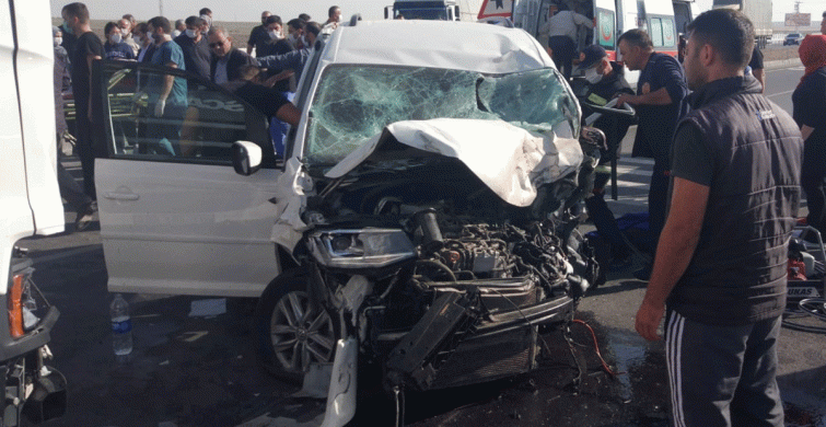Konya'da Zincirleme Kaza: 1 Ölü 7 Yaralı