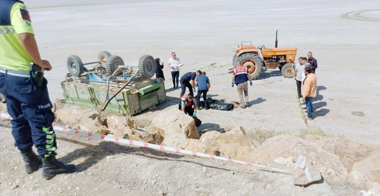 Konya'daki Traktör Kazasında 1 Ölü, 3 Yaralı