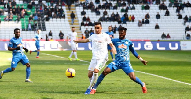 Konyaspor Galibiyete Hasret Kaldı