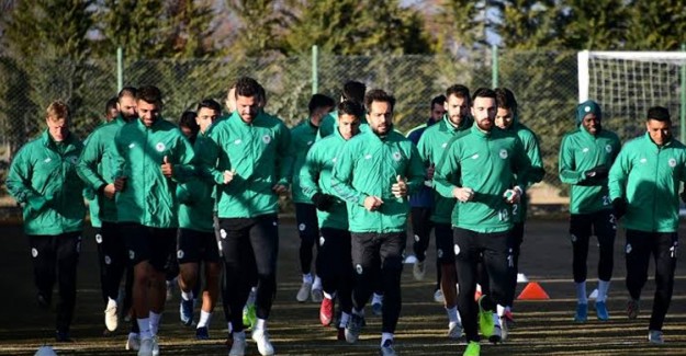 Konyaspor'da Antalyaspor Çalışmaları Sürüyor