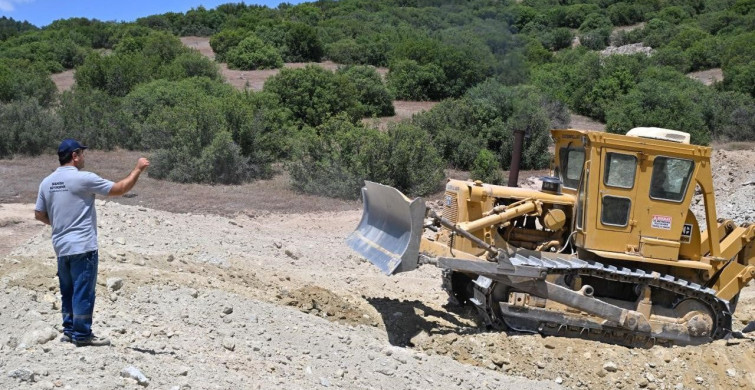 Köprübaşı’na can suyu olacak gölette sona yaklaşıldı