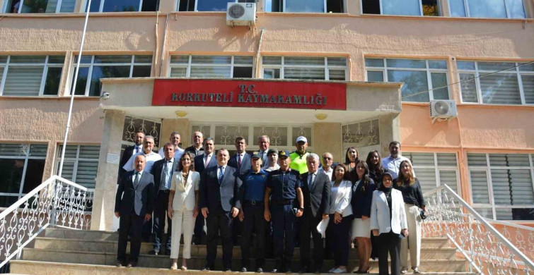 Korkuteli kaymakamı onur yılmazer göreve başladı