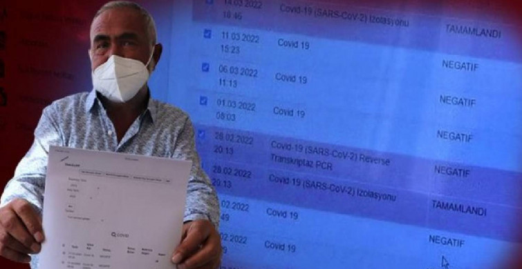 Koronaya yakalanma korkusundan 98 test yaptıran adam 7 doz aşı oldu!