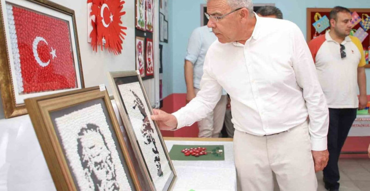 Köşk Ortaokul Öğrencileri Yıl Sonu Sergisinde Yeteneklerini Sergiledi