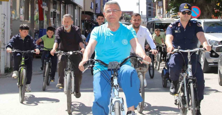 Köşk'te 19 Mayıs Coşkusu Bisikletle Kutlandı