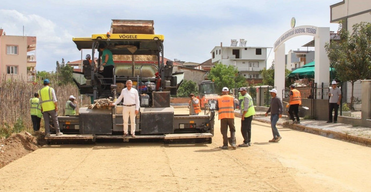Köşk'te Asfalt Çalışmaları Başladı